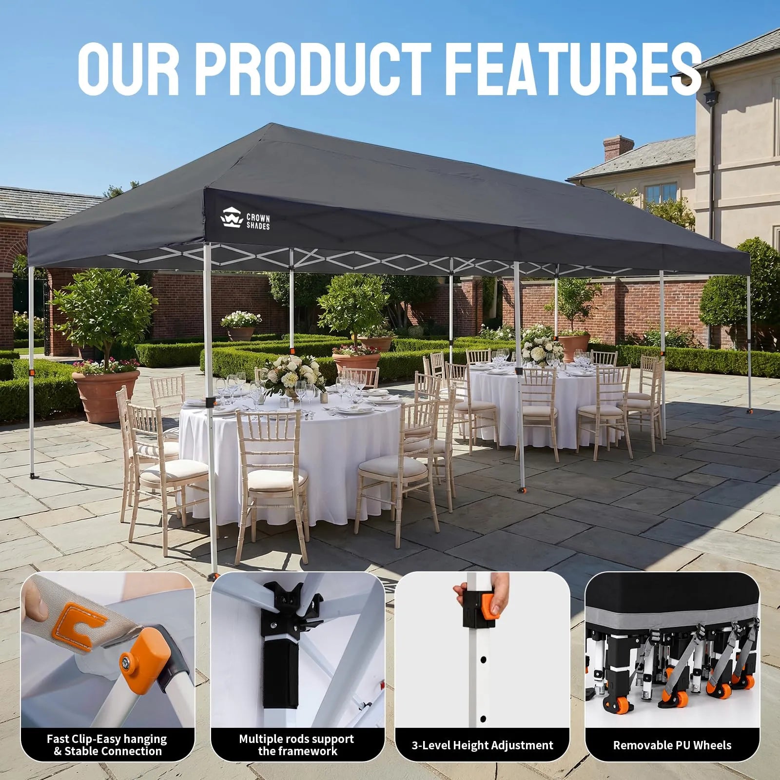 Swift-Lock 10'x30' Instant Canopy