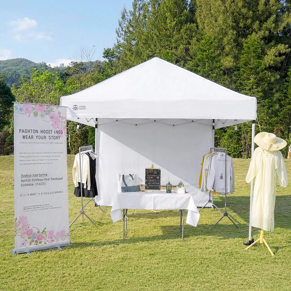 Pro-Grade 10' x 10' Canopy | 1 Sidewall