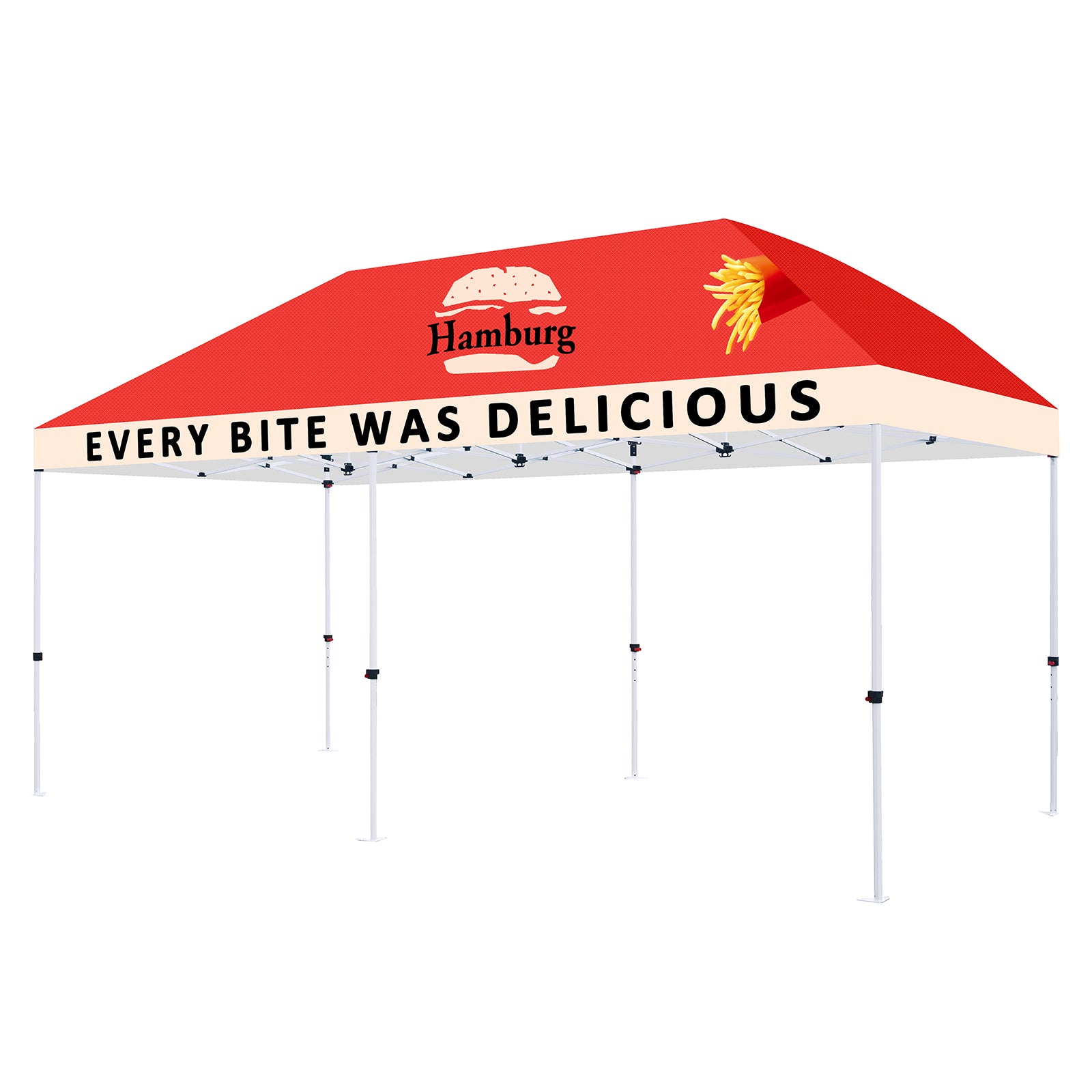 Solarex Custom Printed canopy Tent All Steel Frame