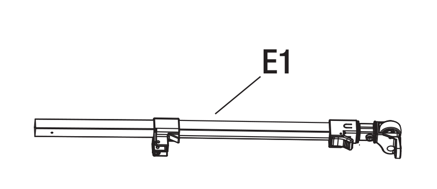 Replacement Parts | 8'x8' Canopy | Model NS CL64B