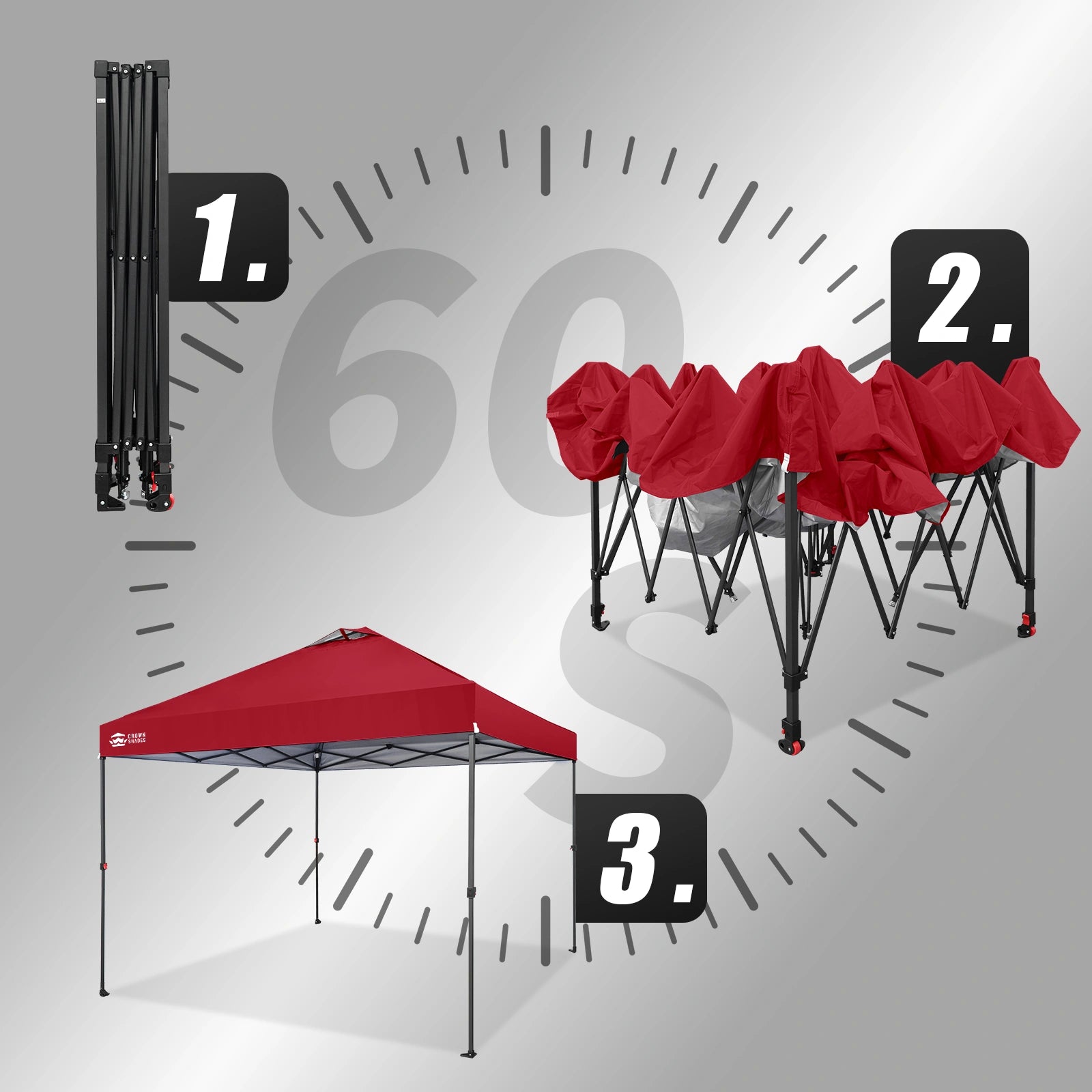 Air-Light 10' x 10' Portable Canopy