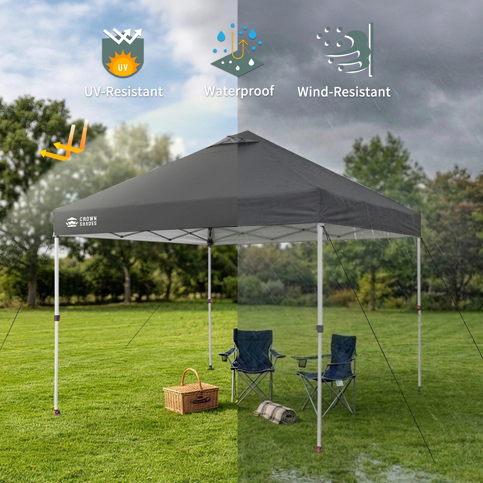 CenterLOK® 3x3m Pop Up Gazebo