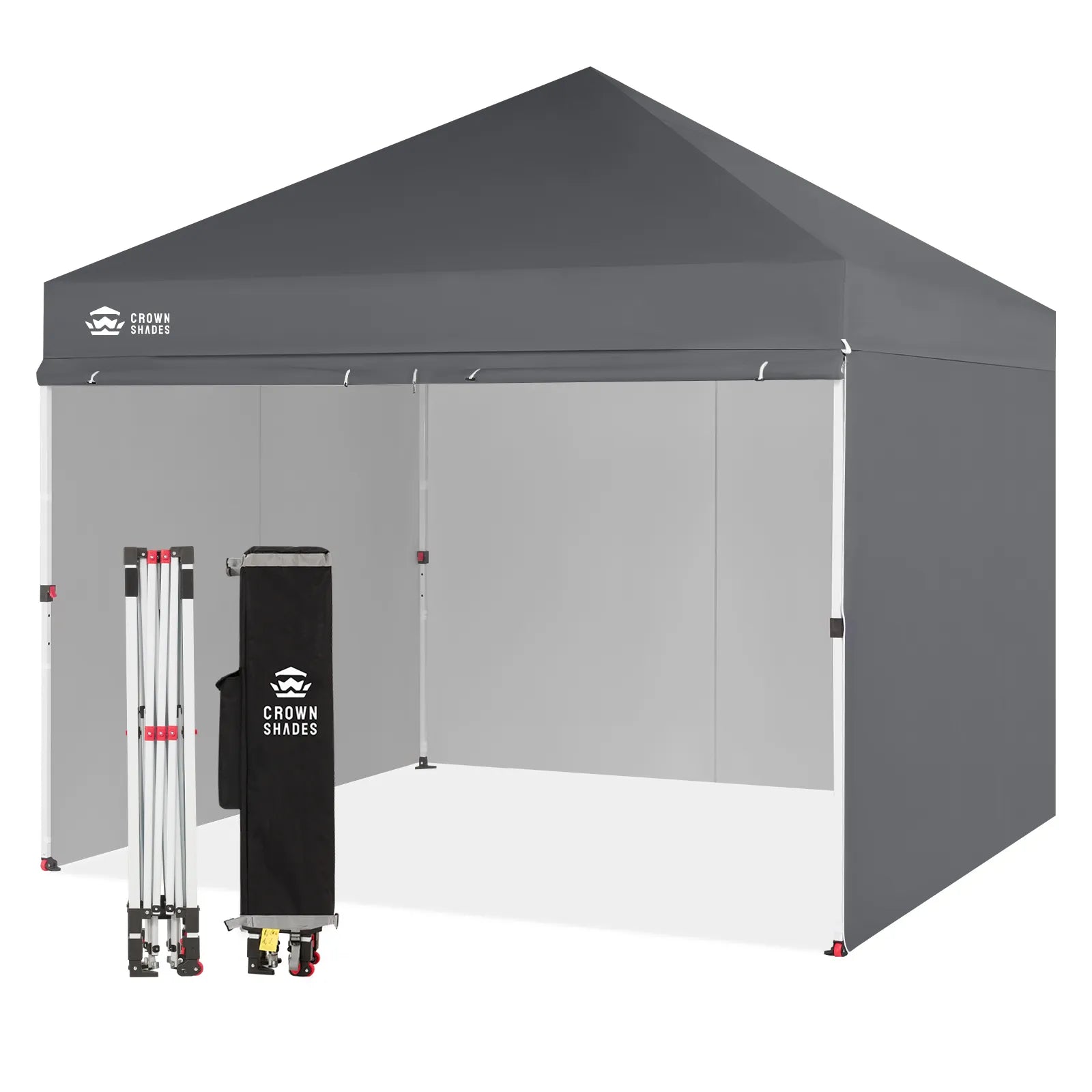 Crown Pro-Duty 10' x 10' Canopy | Full-Wall Business Suite