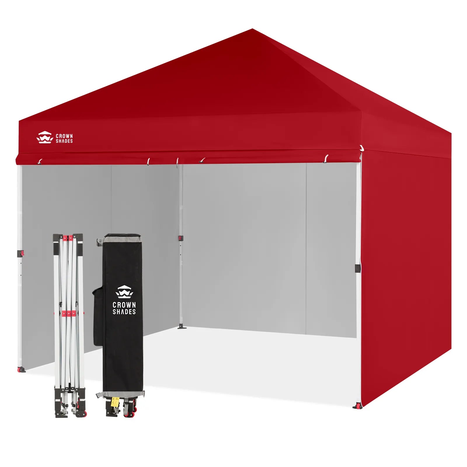 Crown Pro-Duty 10' x 10' Canopy | Full-Wall Business Suite