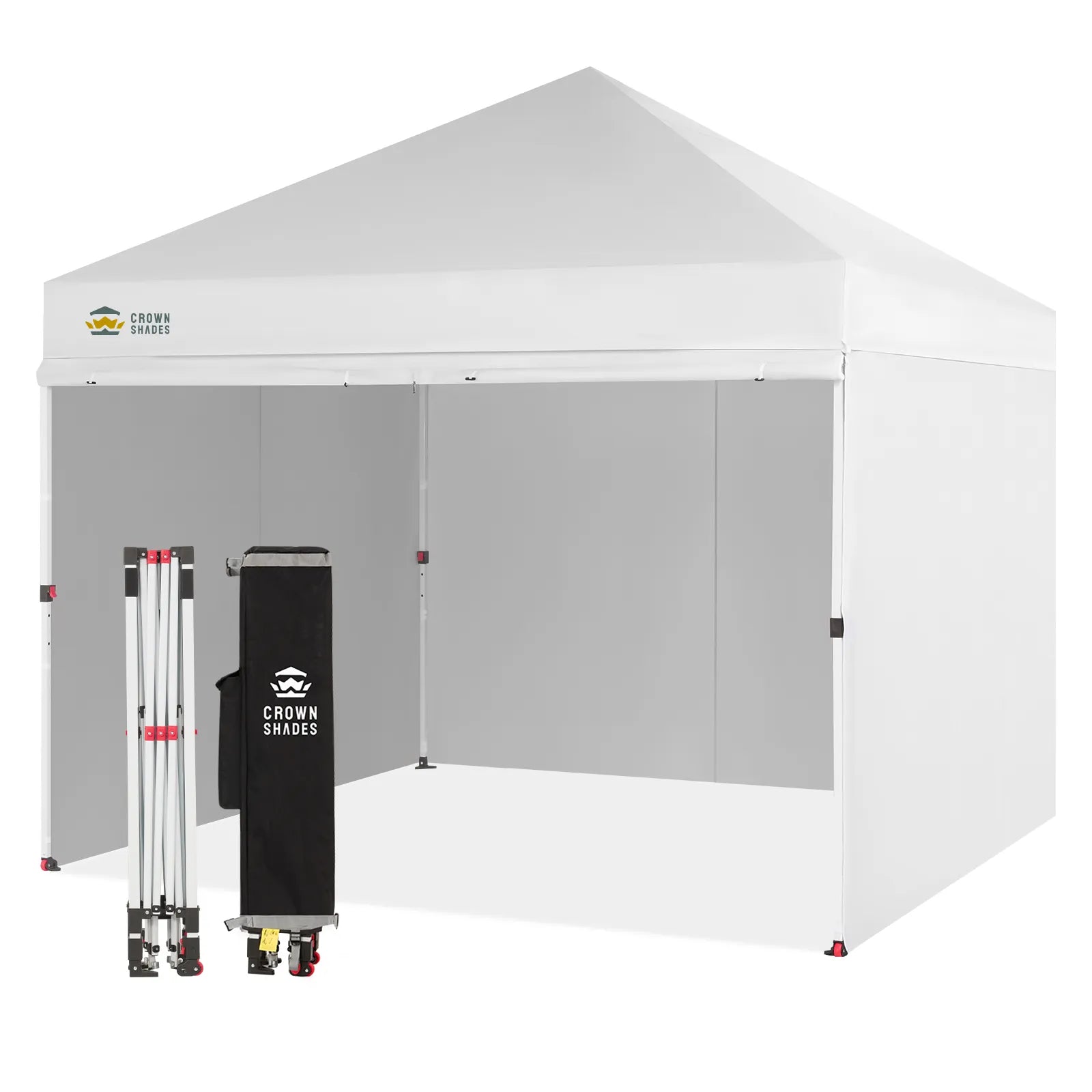 Crown Pro-Duty 10' x 10' Canopy | Full-Wall Business Suite