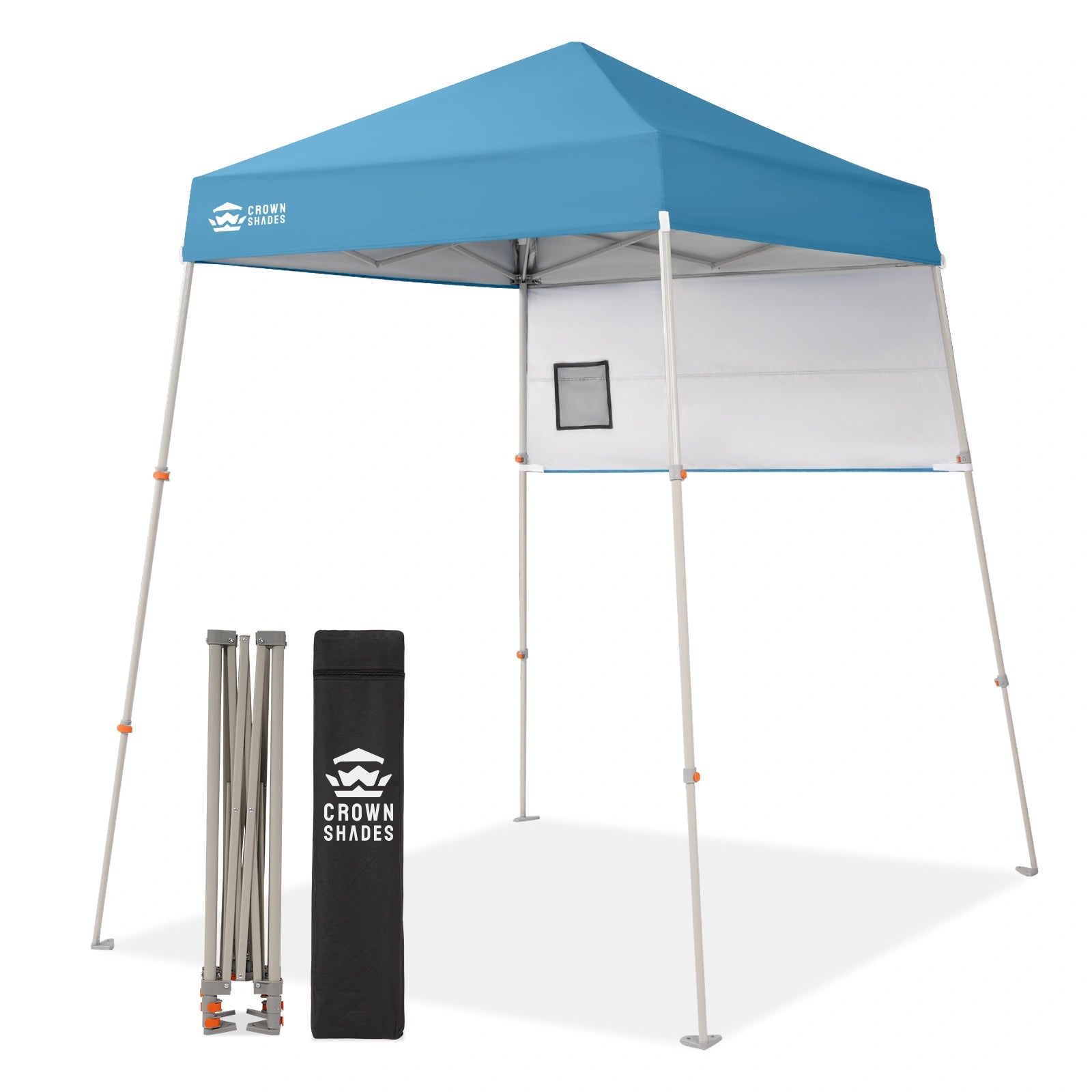 Feather-Lift 5' x 5' Canopy with Instant Sidewall