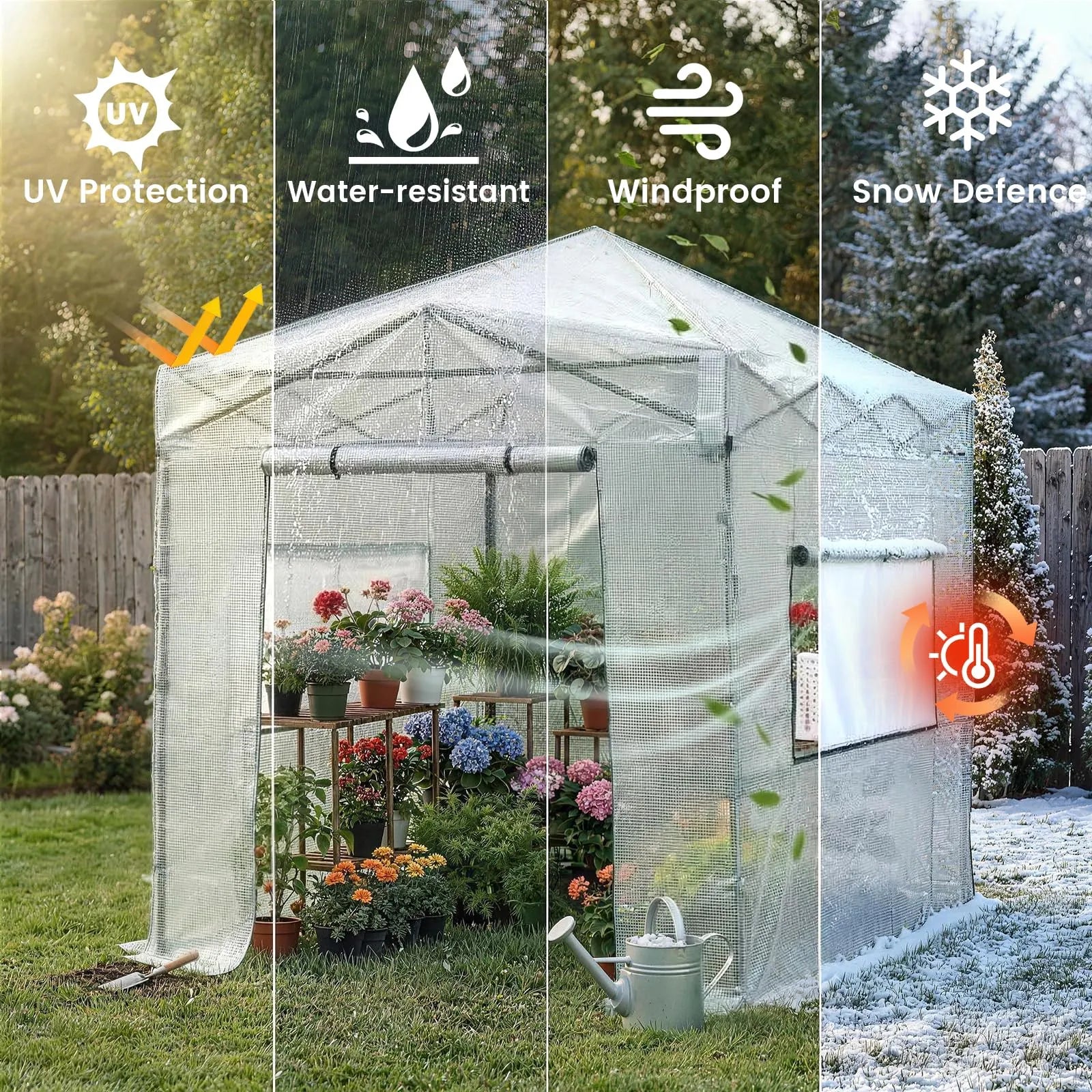 Insta-Grow 6'x8' Pop-Up Greenhouse