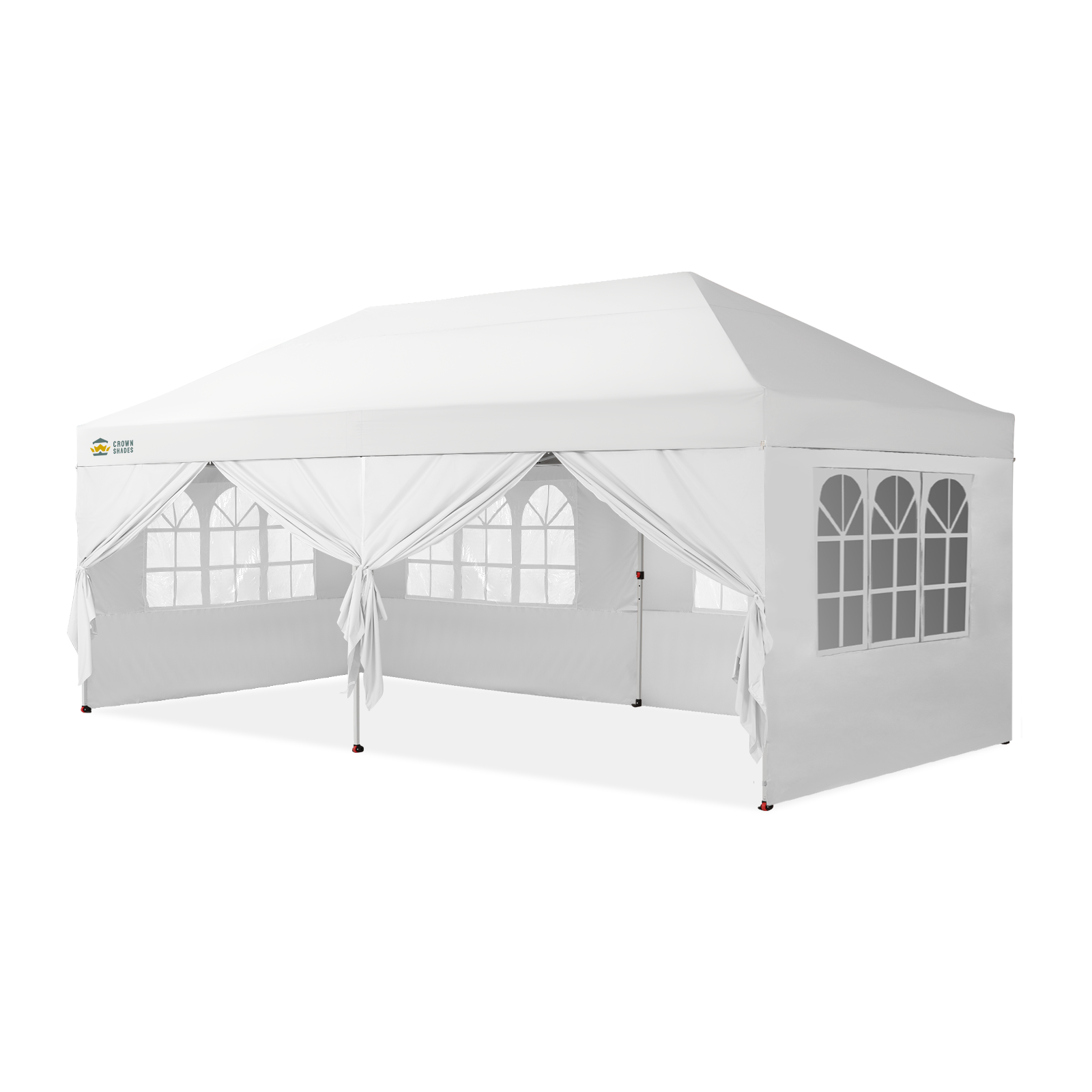 Swift-Lock 10'x20' Canopy | 6 Sidewalls with Windows
