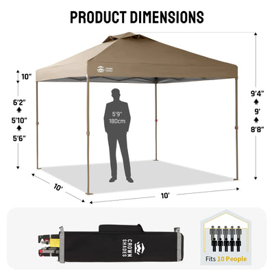 Vista-Ready 10'x10' Gazebo | Mesh Walls
