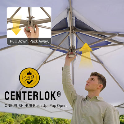Vista-Ready 10'x10' Gazebo | Mesh Walls