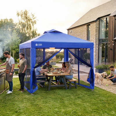 Vista-Ready 10'x10' Gazebo | Mesh Walls
