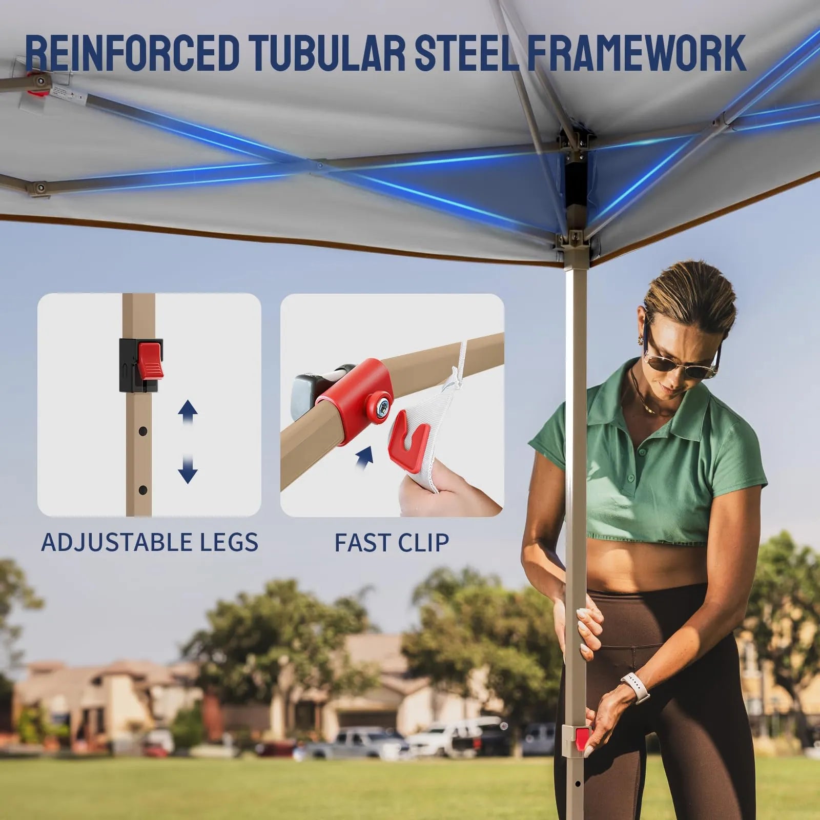 Vista-Ready 10'x10' Gazebo | Mesh Walls