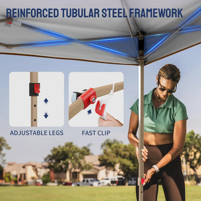 Vista-Ready 10'x10' Gazebo | Mesh Walls
