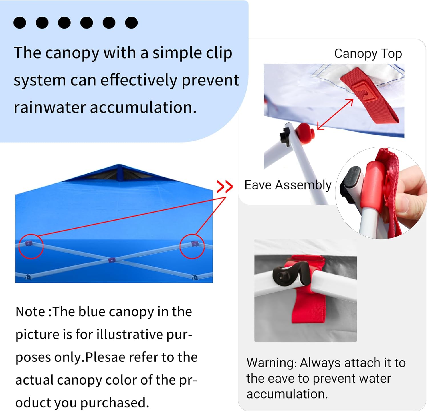 Replacement Canopy Top | 10'x10' Canopy | Model RM100H