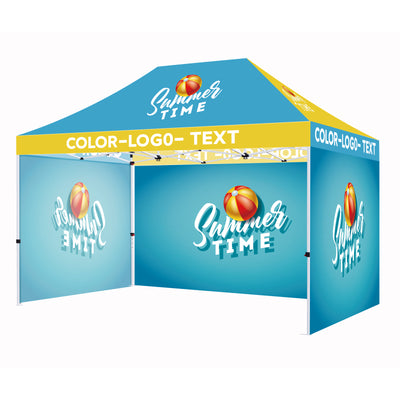 Solarex Custom Printed canopy Tent All Steel Frame