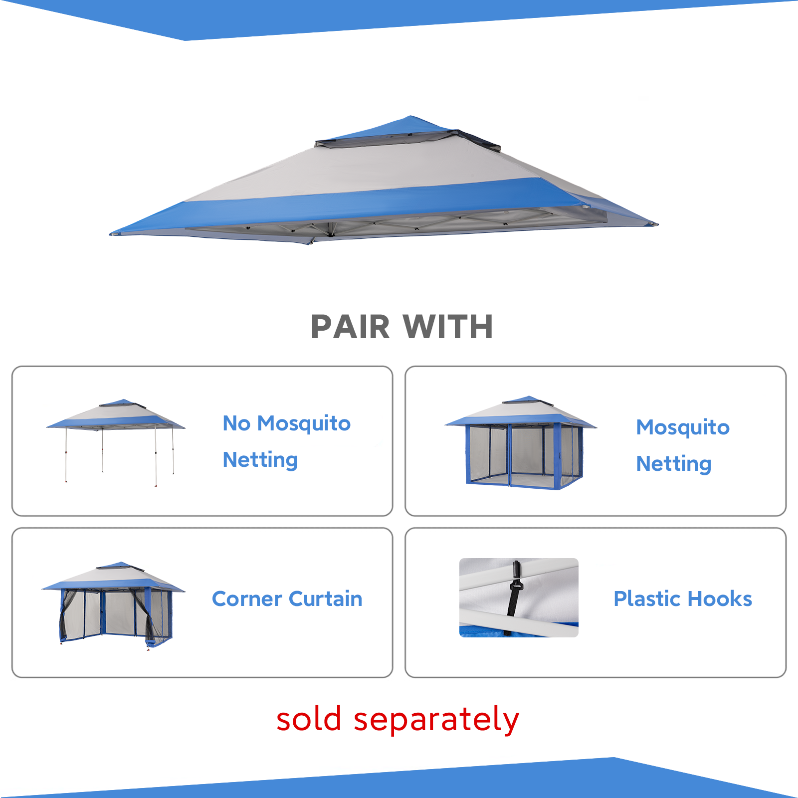 Replacement Canopy top| 13'x13' Canopy | Model GA169