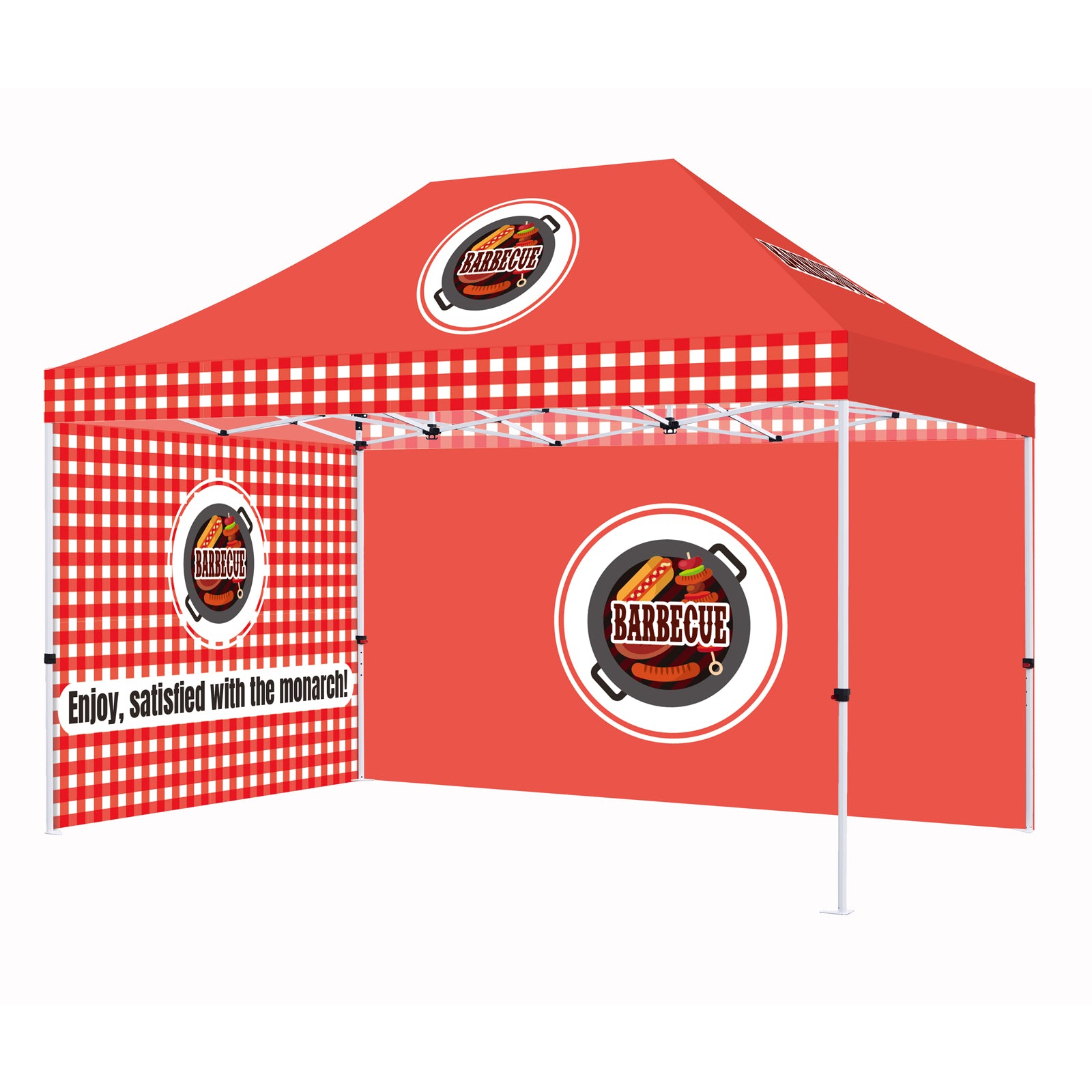 Solarex Custom Printed canopy Tent All Steel Frame