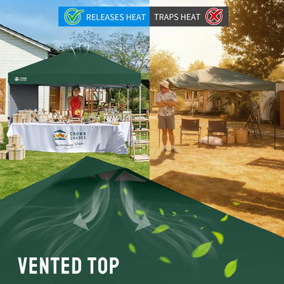 CenterLOK® 3x3m Pop Up Gazebo with Sidewall