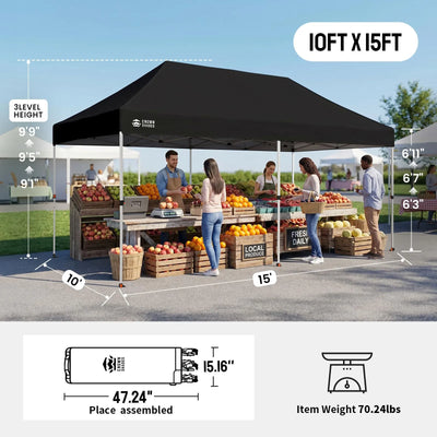 Swift-Lock 10‘×15' Instant Canopy