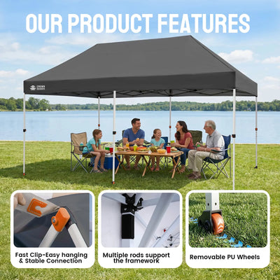 Swift-Lock 10‘×15' Instant Canopy