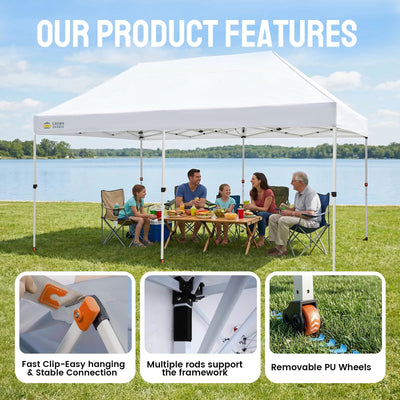 Swift-Lock 10‘×15' Instant Canopy
