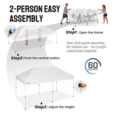 Swift-Lock 10‘×15' Instant Canopy