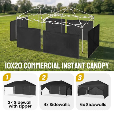 Swift-Lock 10'x20' Canopy | 6 Sidewalls