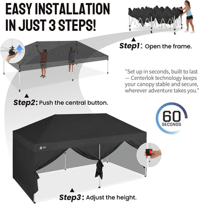 Swift-Lock 10'x20' Canopy | 6 Sidewalls