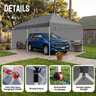 Swift-Lock 10'x20' Canopy | 6 Sidewalls