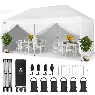 Swift-Lock 10'x20' Canopy | 6 Sidewalls
