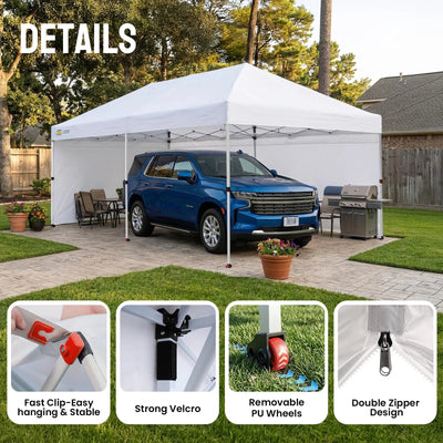 Swift-Lock 10'x20' Canopy | 6 Sidewalls