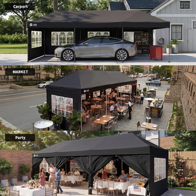 Swift-Lock 10'x30' Instant Canopy | 8 Sidewalls