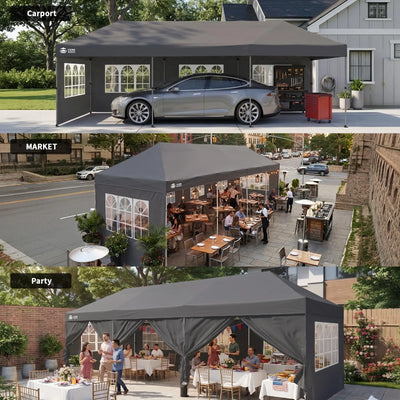 Swift-Lock 10'x30' Instant Canopy | 8 Sidewalls