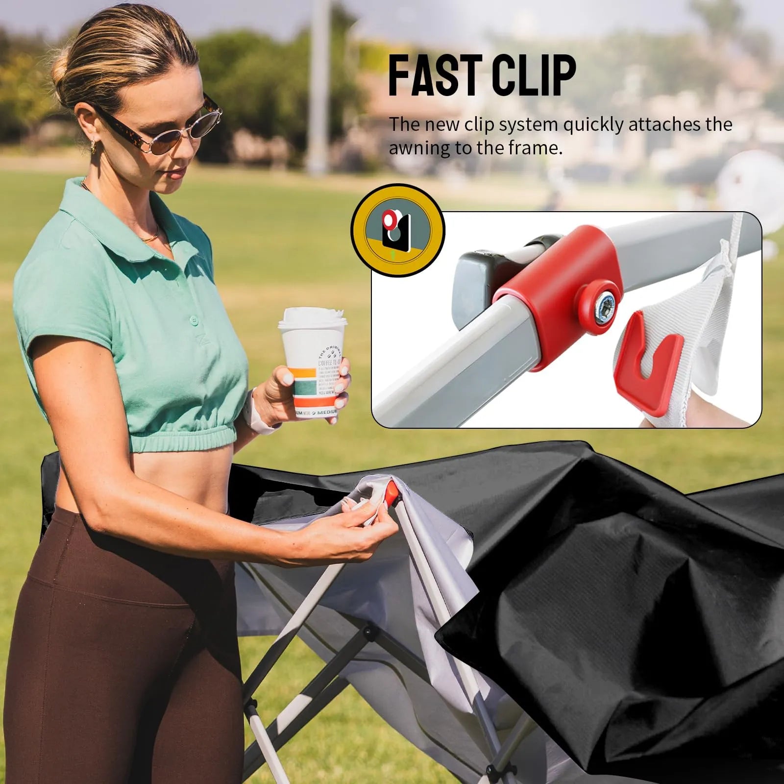 CenterLOK® 10' x 10' Canopy | 4 Sidewalls