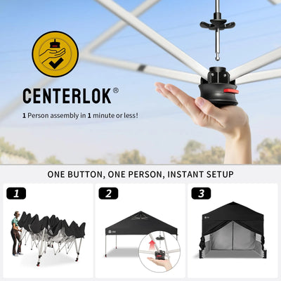 CenterLOK® 10' x 10' Canopy | 4 Sidewalls