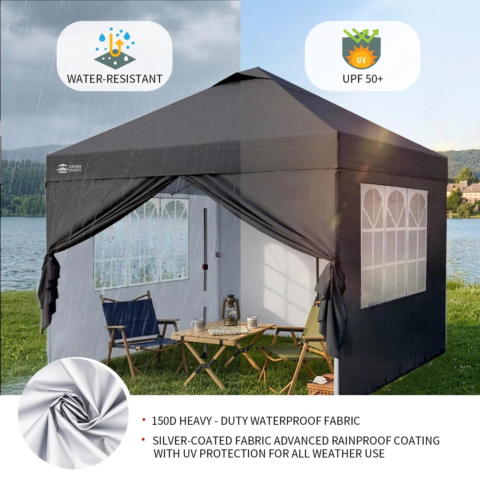 CenterLOK® 10' x 10' Canopy | 4 Sidewalls