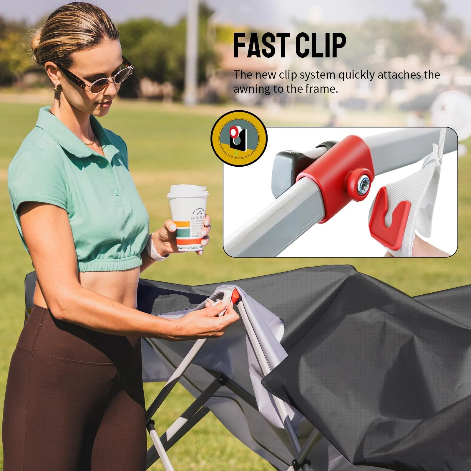 CenterLOK® 10' x 10' Canopy | 4 Sidewalls