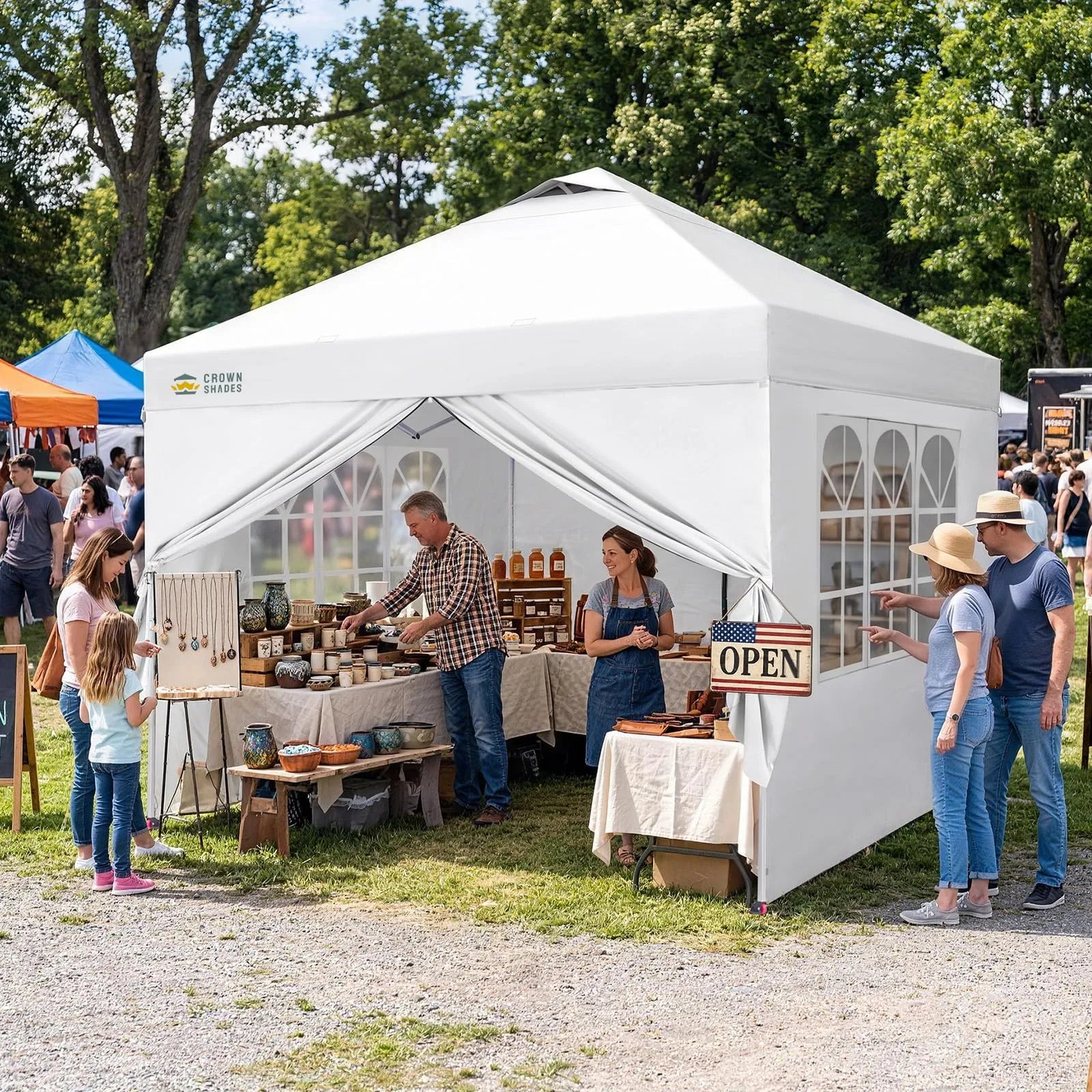 CenterLOK® 10' x 10' Canopy | 4 Sidewalls