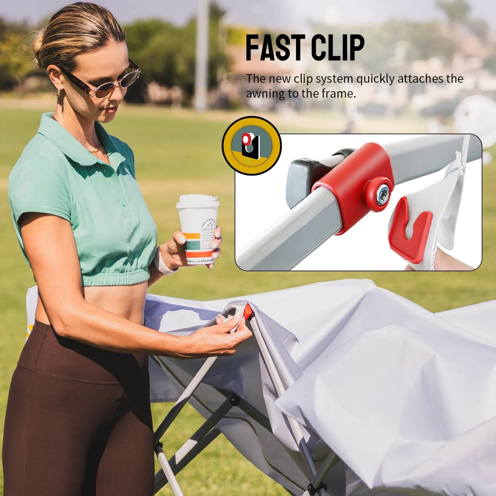 CenterLOK® 10' x 10' Canopy | 4 Sidewalls