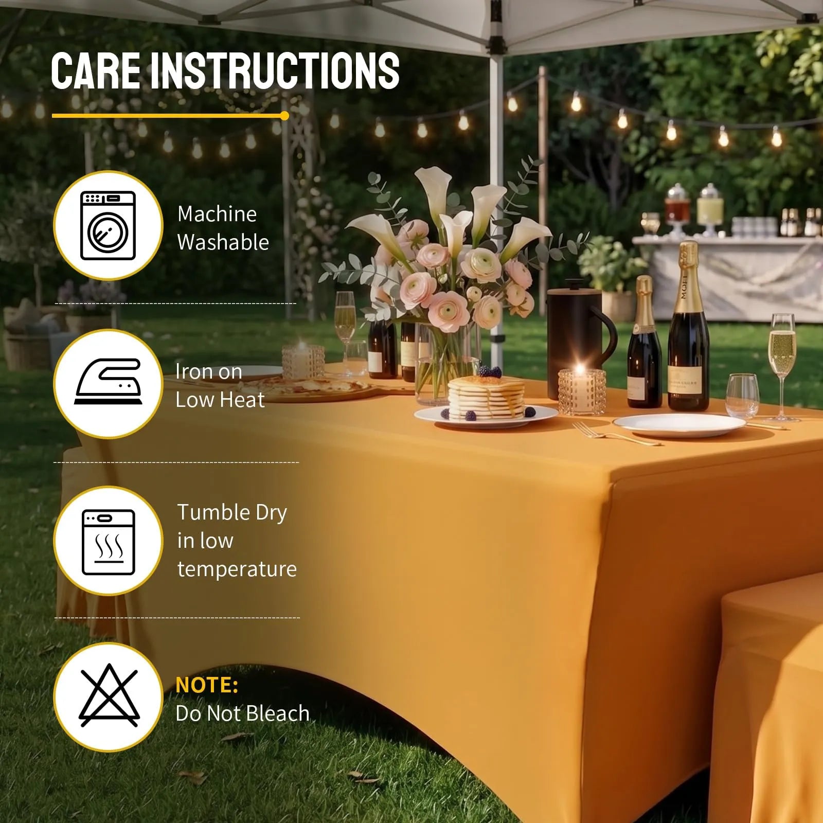 Custom Stretch Table Cover