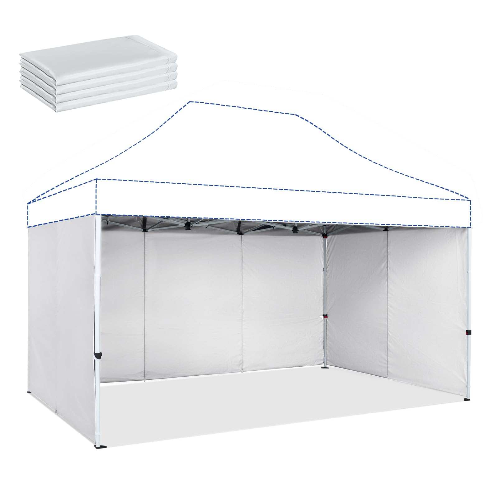 Replacement Sidewalls (4pck) | 10x15 Canopy