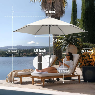 Sol-Shield 9' Windproof | 30° Pro-Tilt