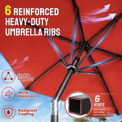 Sol-Shield 9' Windproof | 30° Pro-Tilt