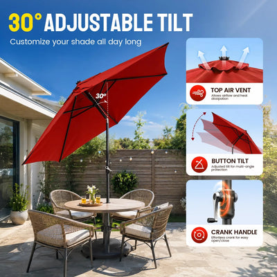 Sol-Shield 9' Windproof | 30° Pro-Tilt