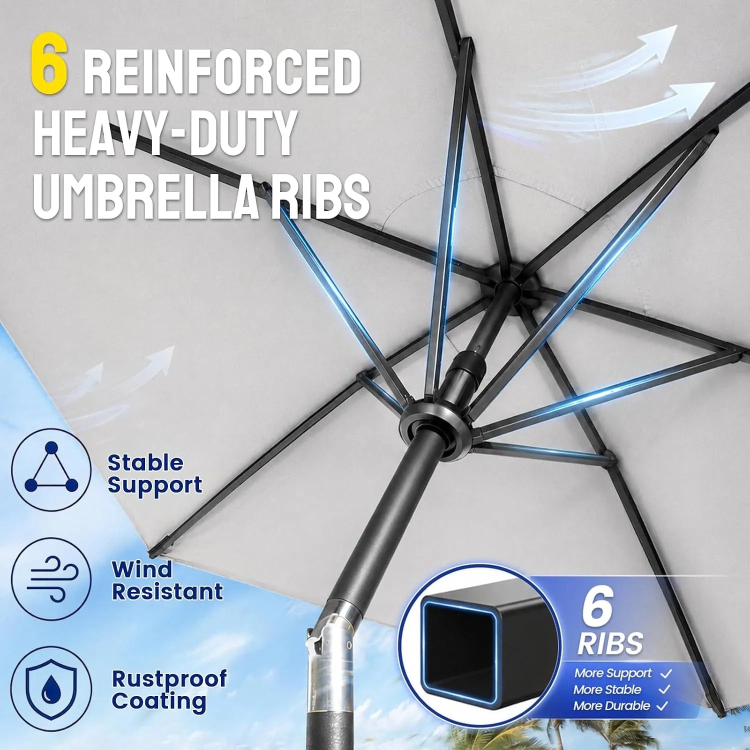 Sol-Shield 9' Windproof | 30° Pro-Tilt