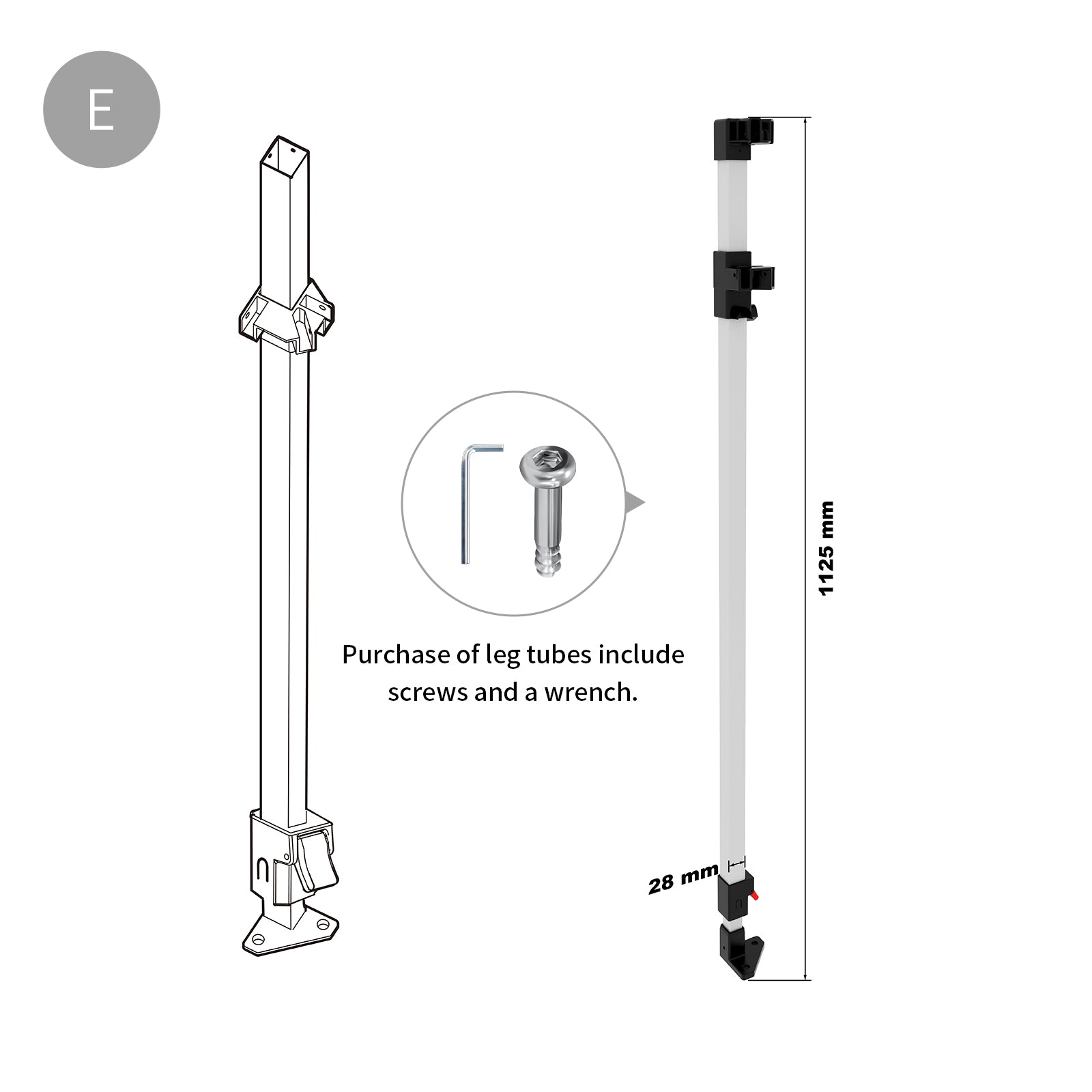 Replacement Parts | 10'x10' Canopy | Model RM100H