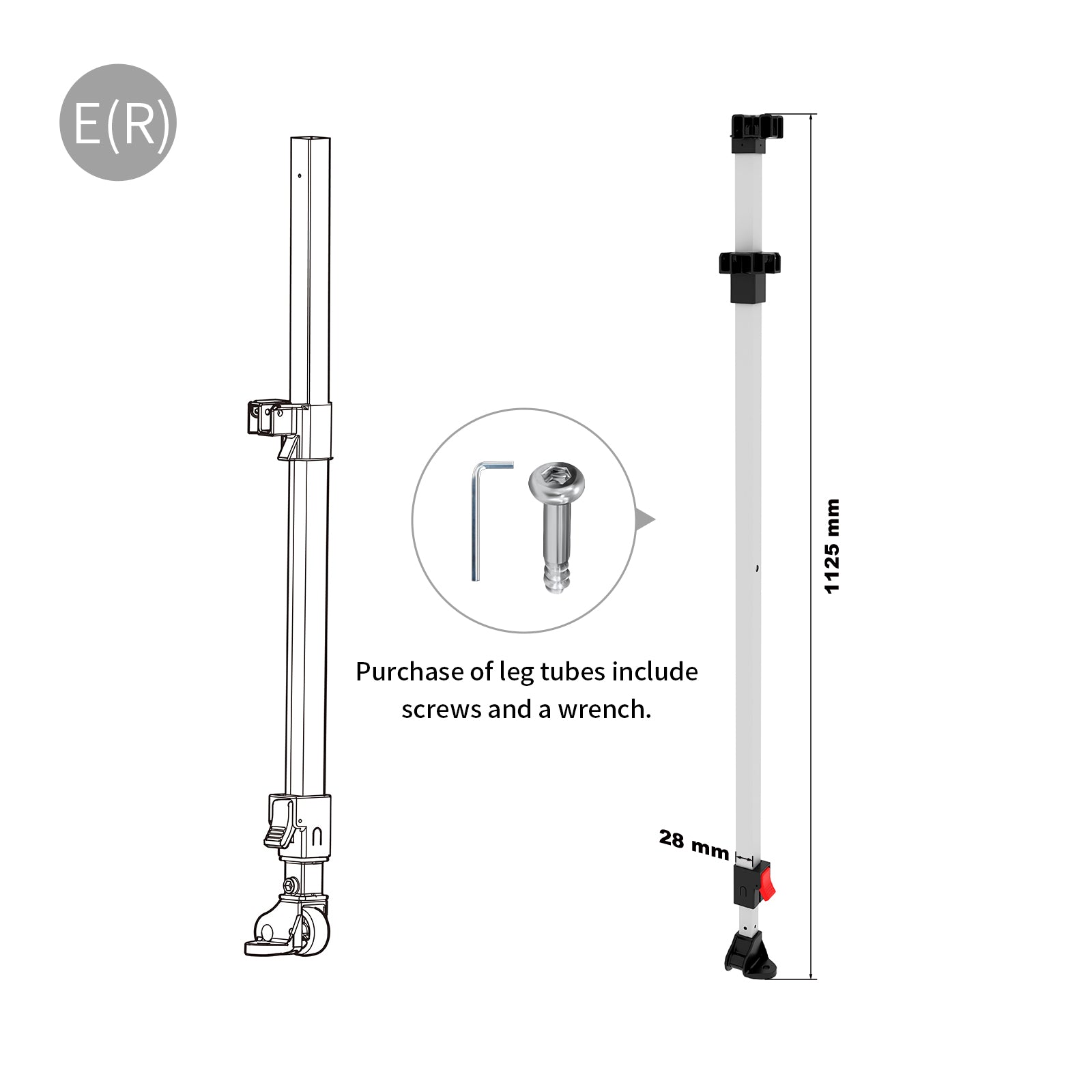 Replacement Parts | 10'x10' Canopy | Model RM100H