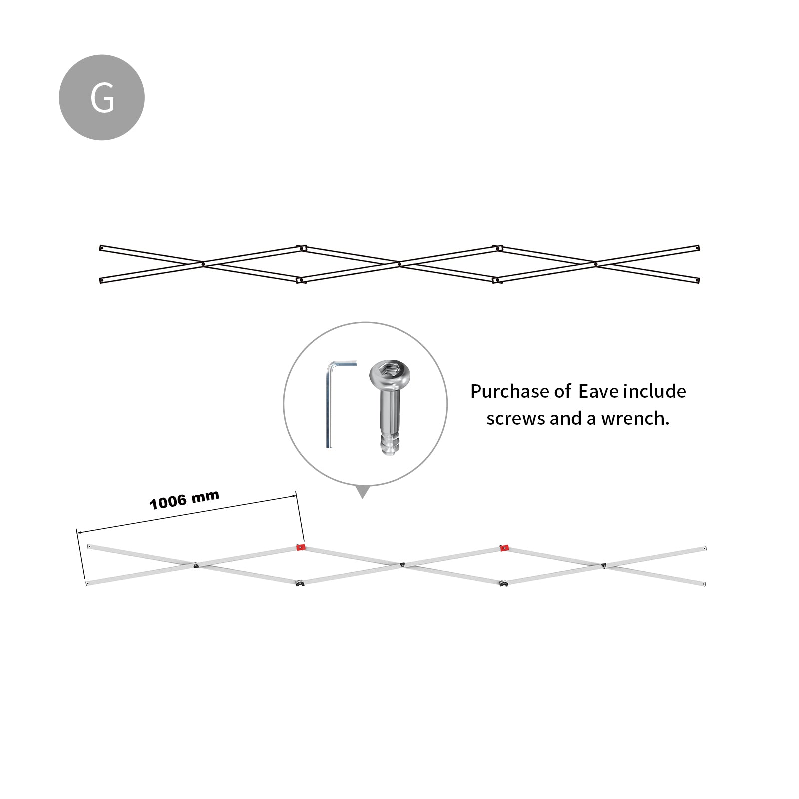 Replacement Parts | 10'x10' Canopy | Model RM100H