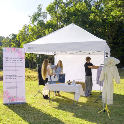 Pro-Grade 10' x 10' Canopy | 1 Sidewall
