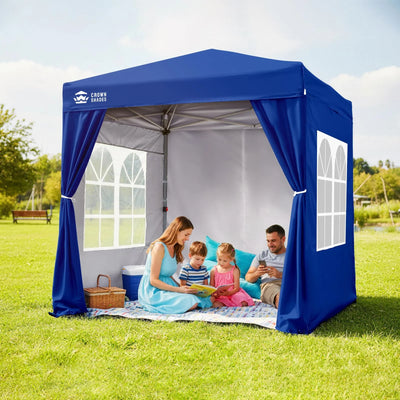 ArdenShade 2 x2m Pop Up Gazebo with 4  Sidewalls
